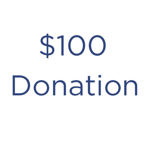 $100 Donation to foundation